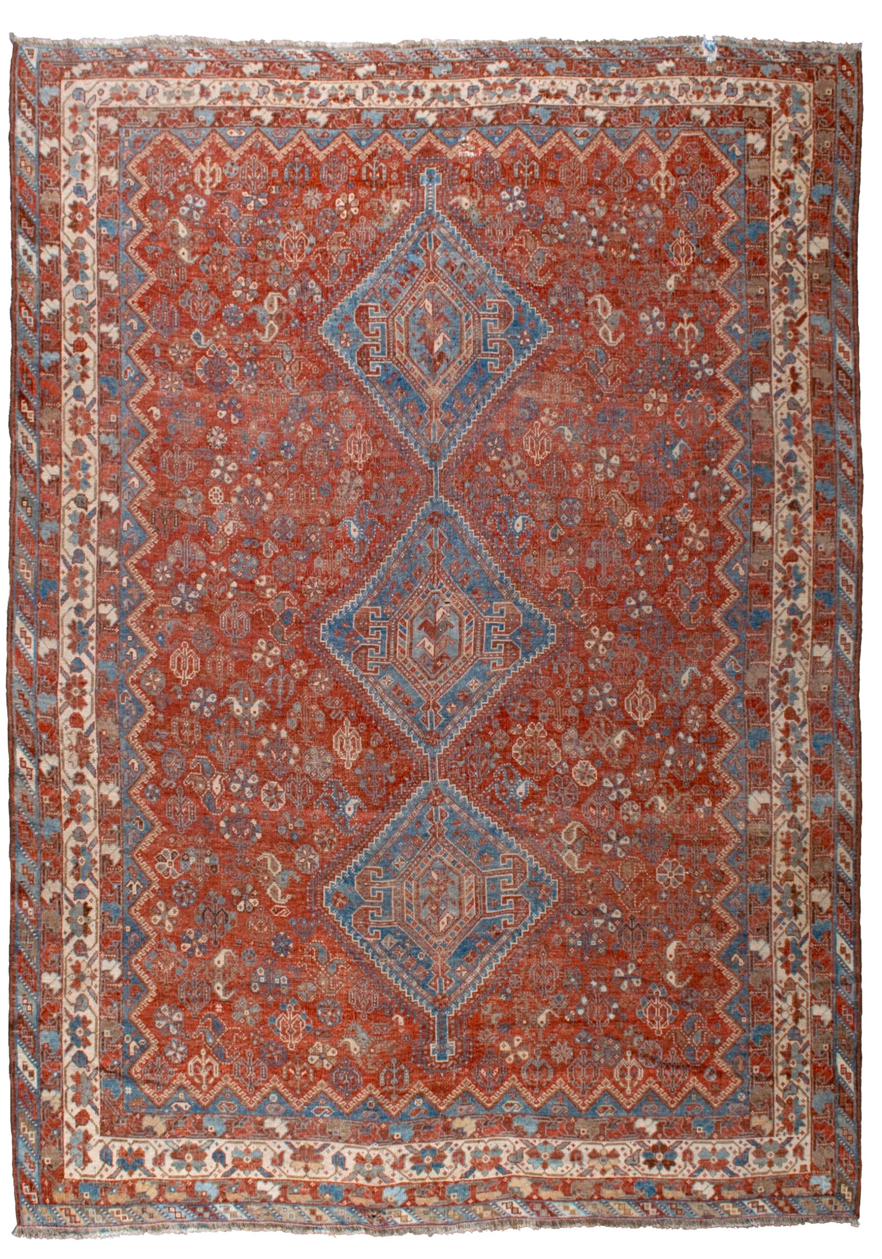 Fazli Rugs Persian Khamseh 6’11″X10′ - FAZLI'S RUGS