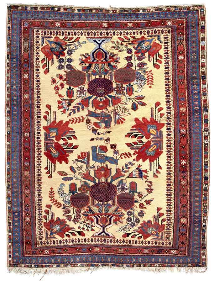 Persian Afshar 4'7"X6'1"