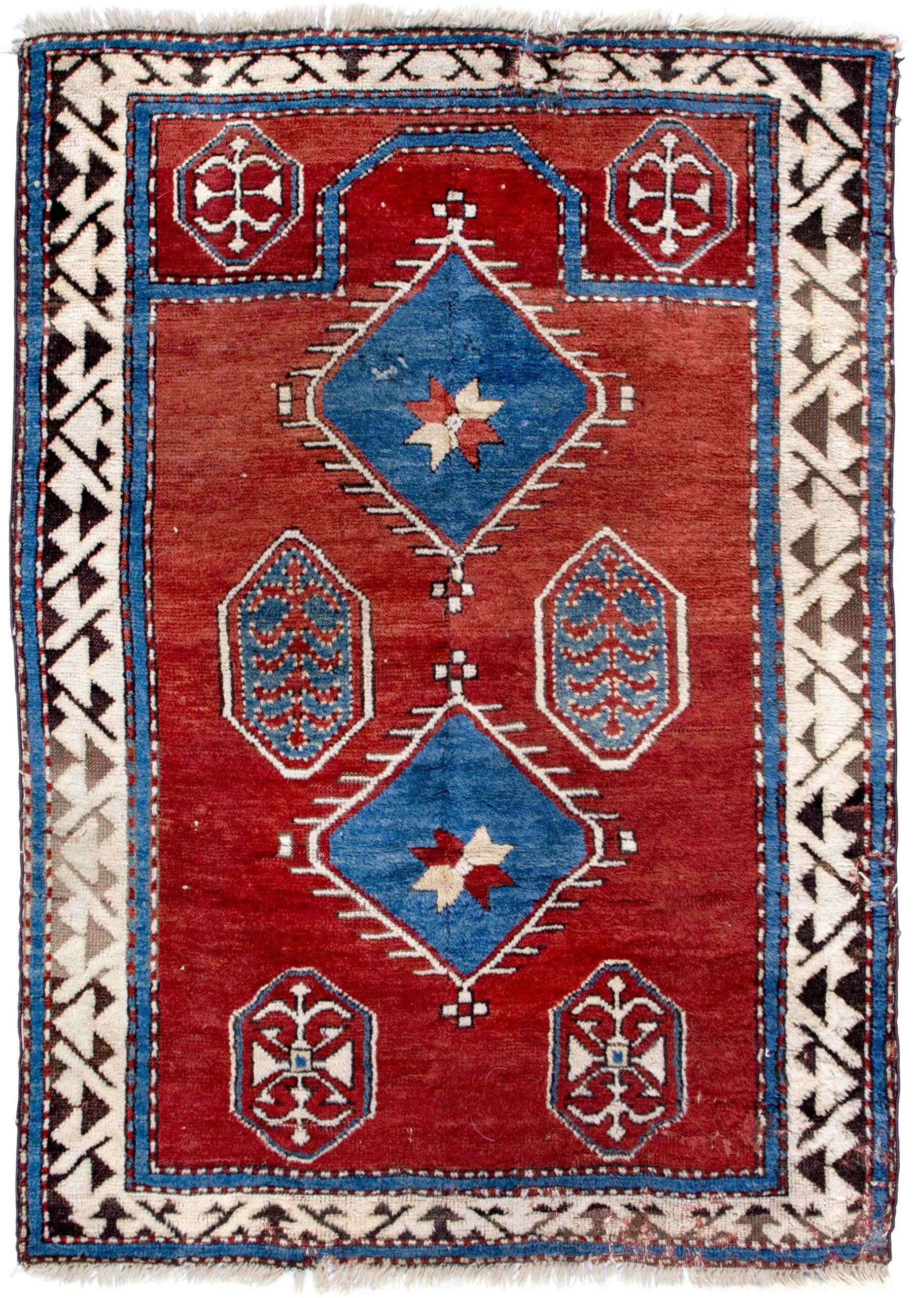 Caucasian Fachralo Kazak 2'10"X4'