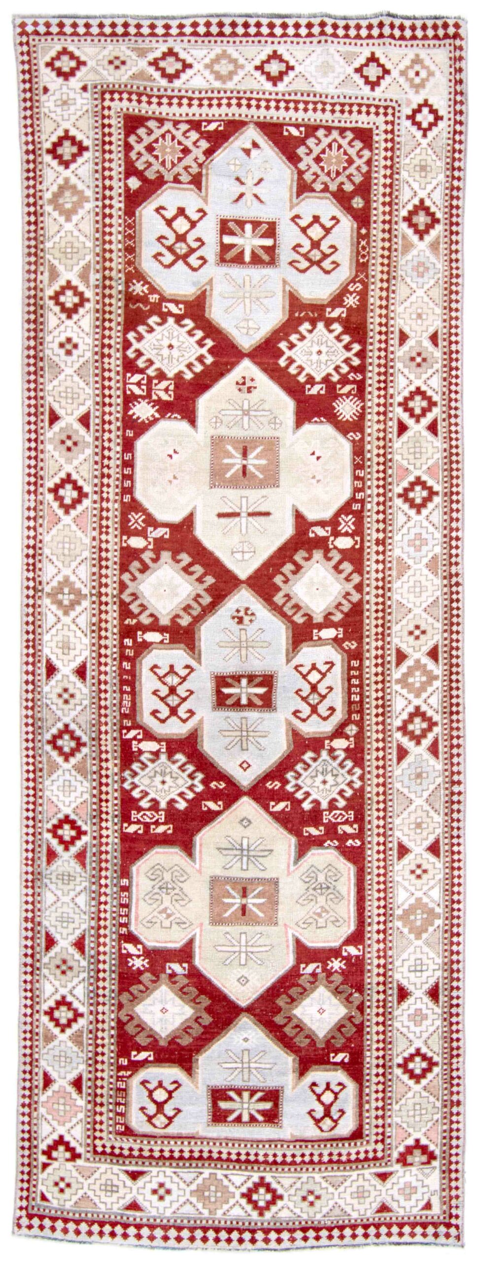 Caucasian Kazak 3'8"X9'8"