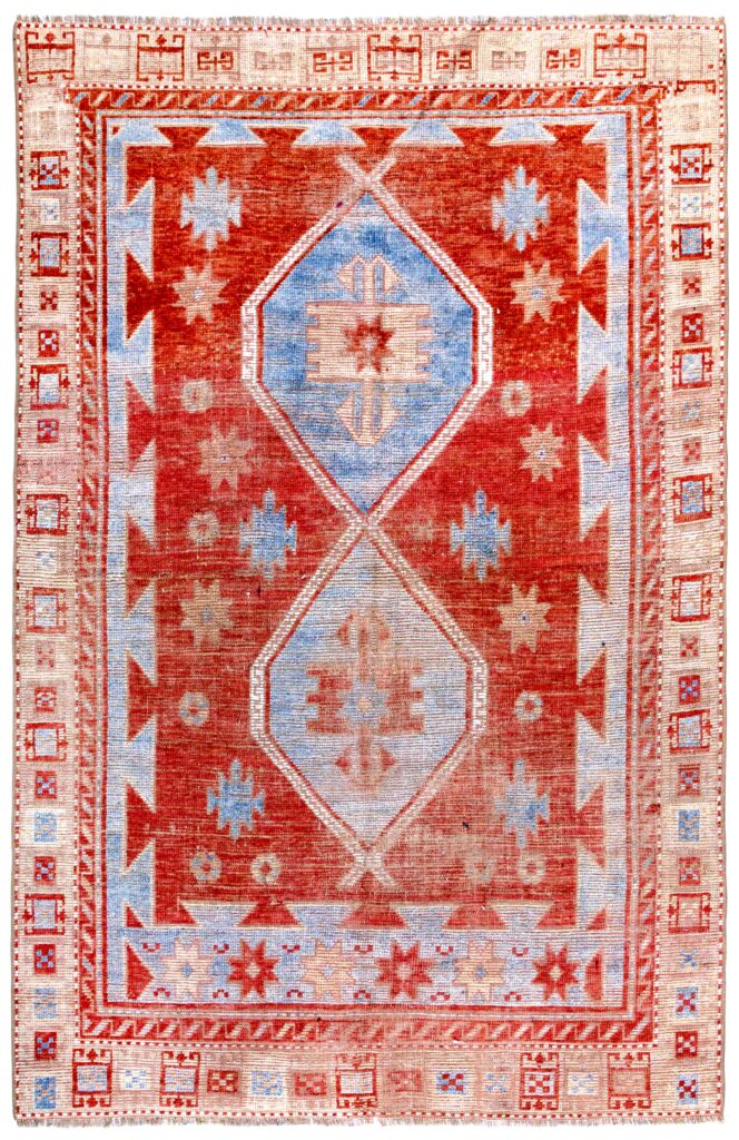 Caucasian Kazak 3'9"X5'9"