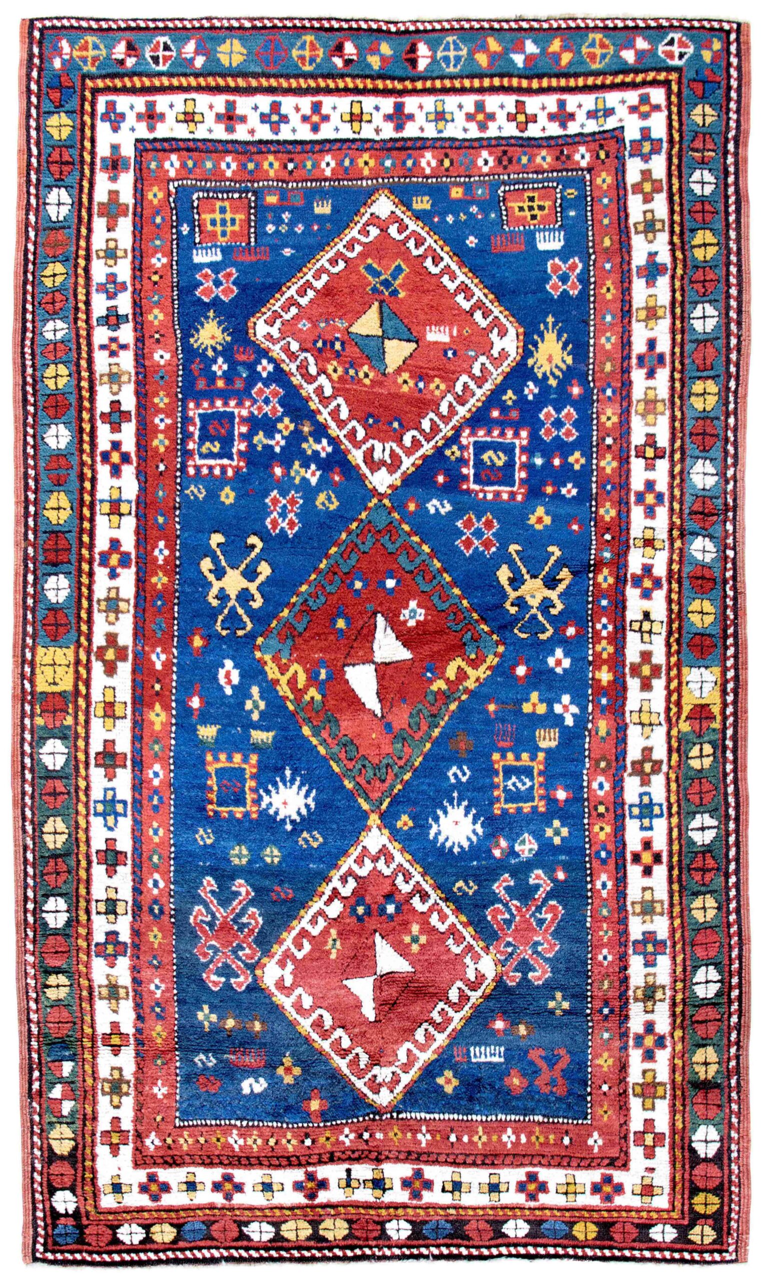 Caucasian Kazak 4'1"X6'6"