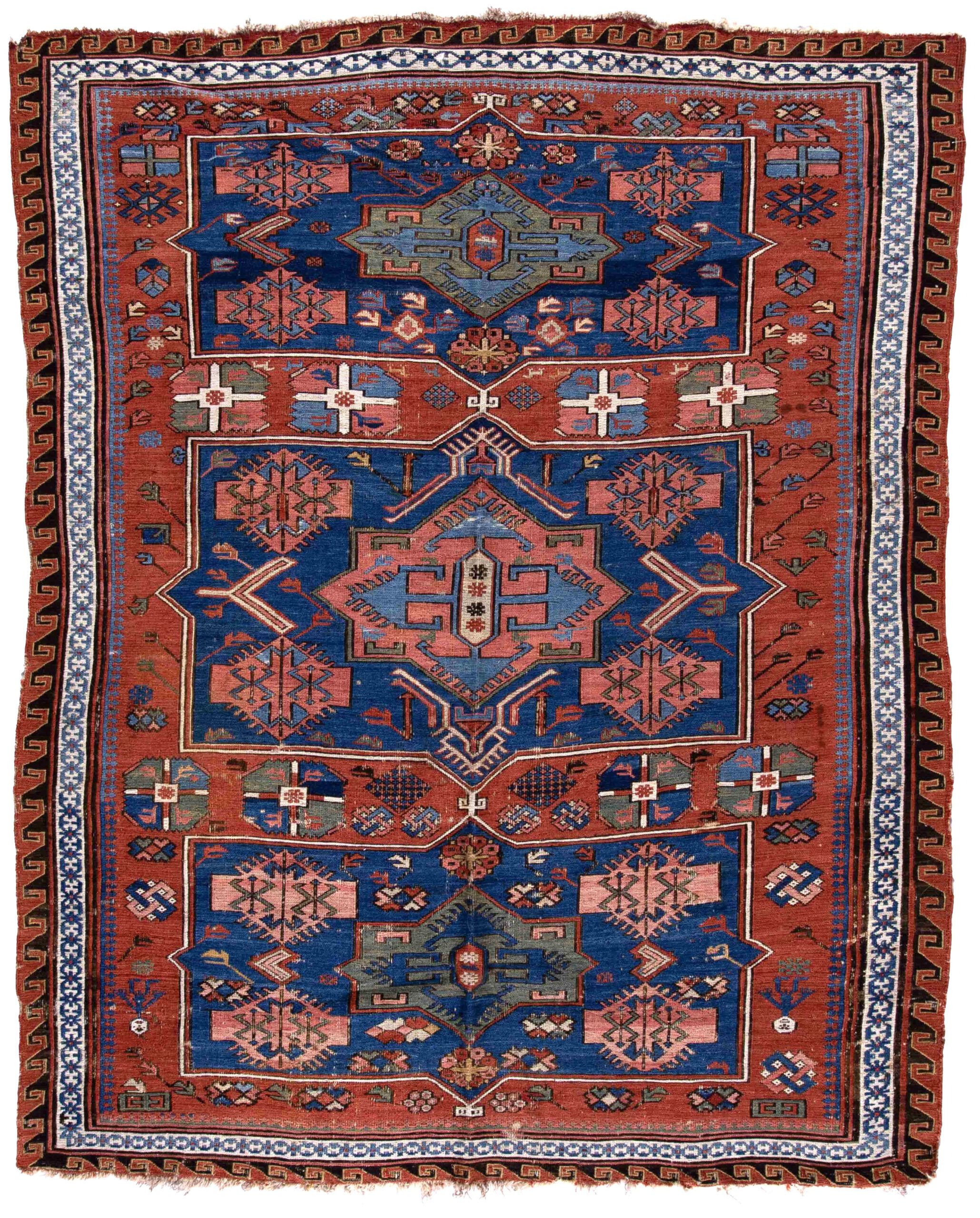 Caucasian Soumak 4'1"X5'4"