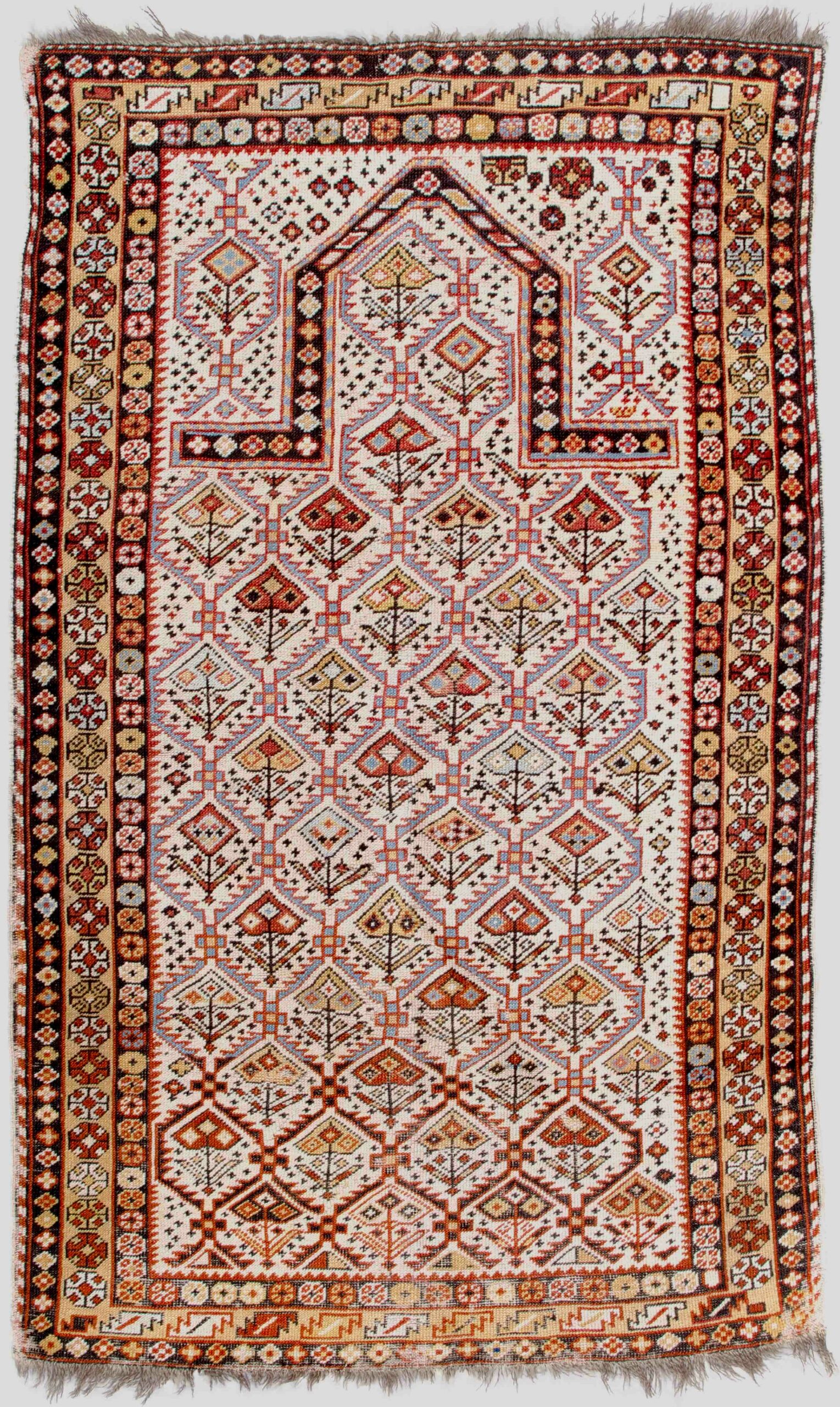 Shirvan Prayer Rug 3'X4'10"