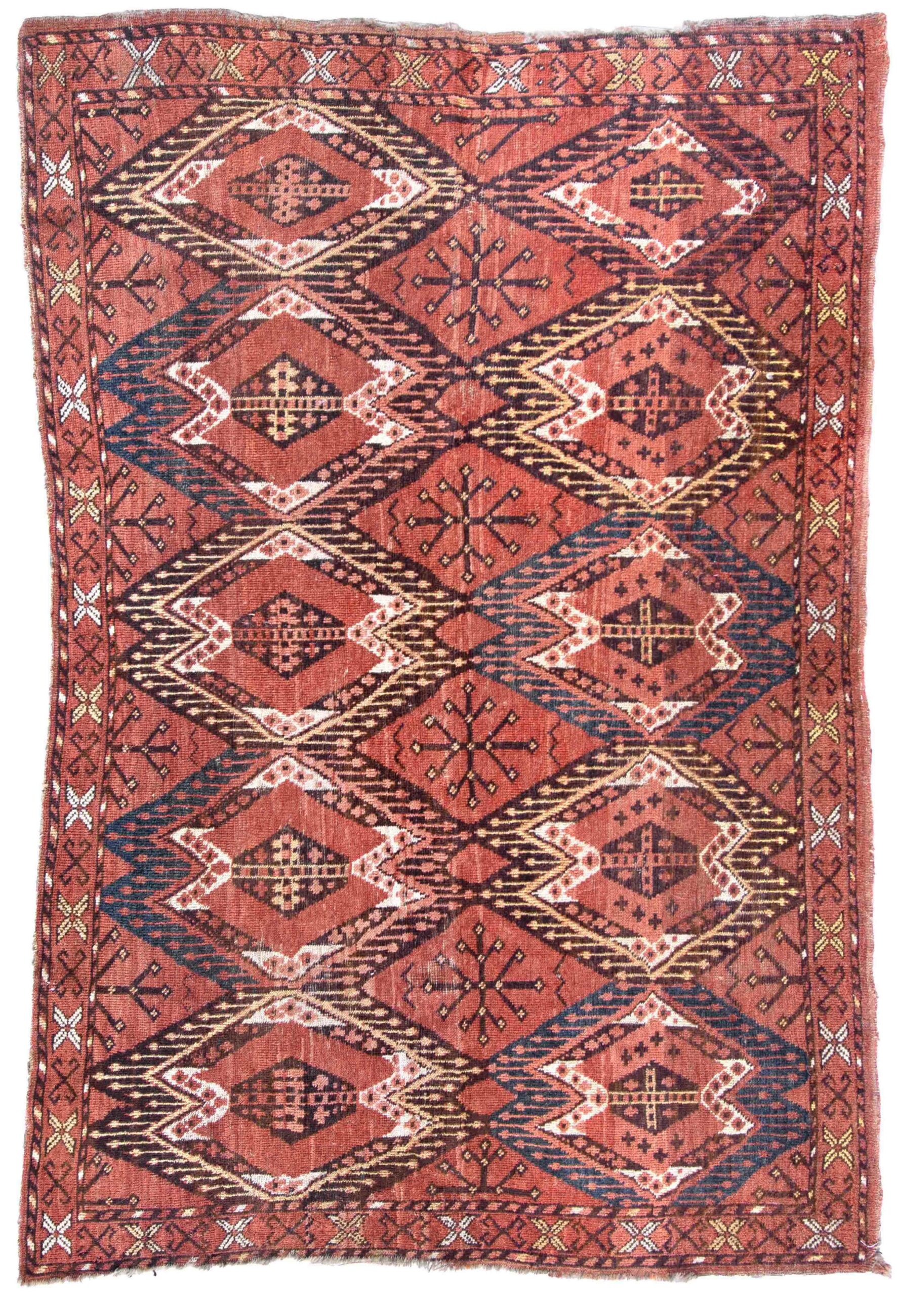 Turkmen Beshire Chuval 3'8"X5'6"