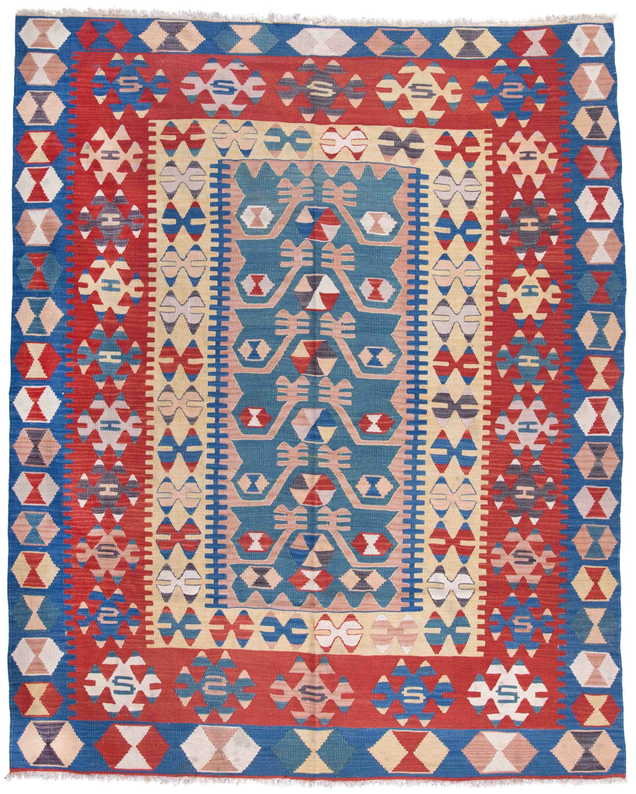 Turkish Kilim 6'3"X8'