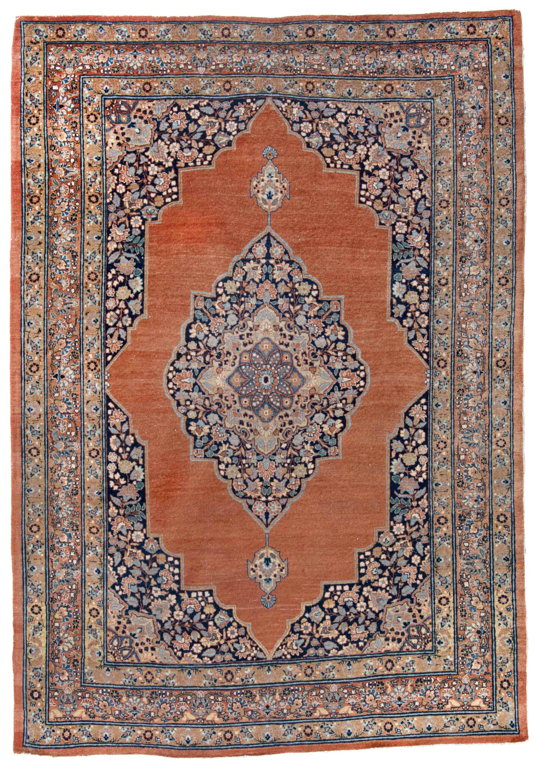 Persian Tabriz 4'4"X6'3"