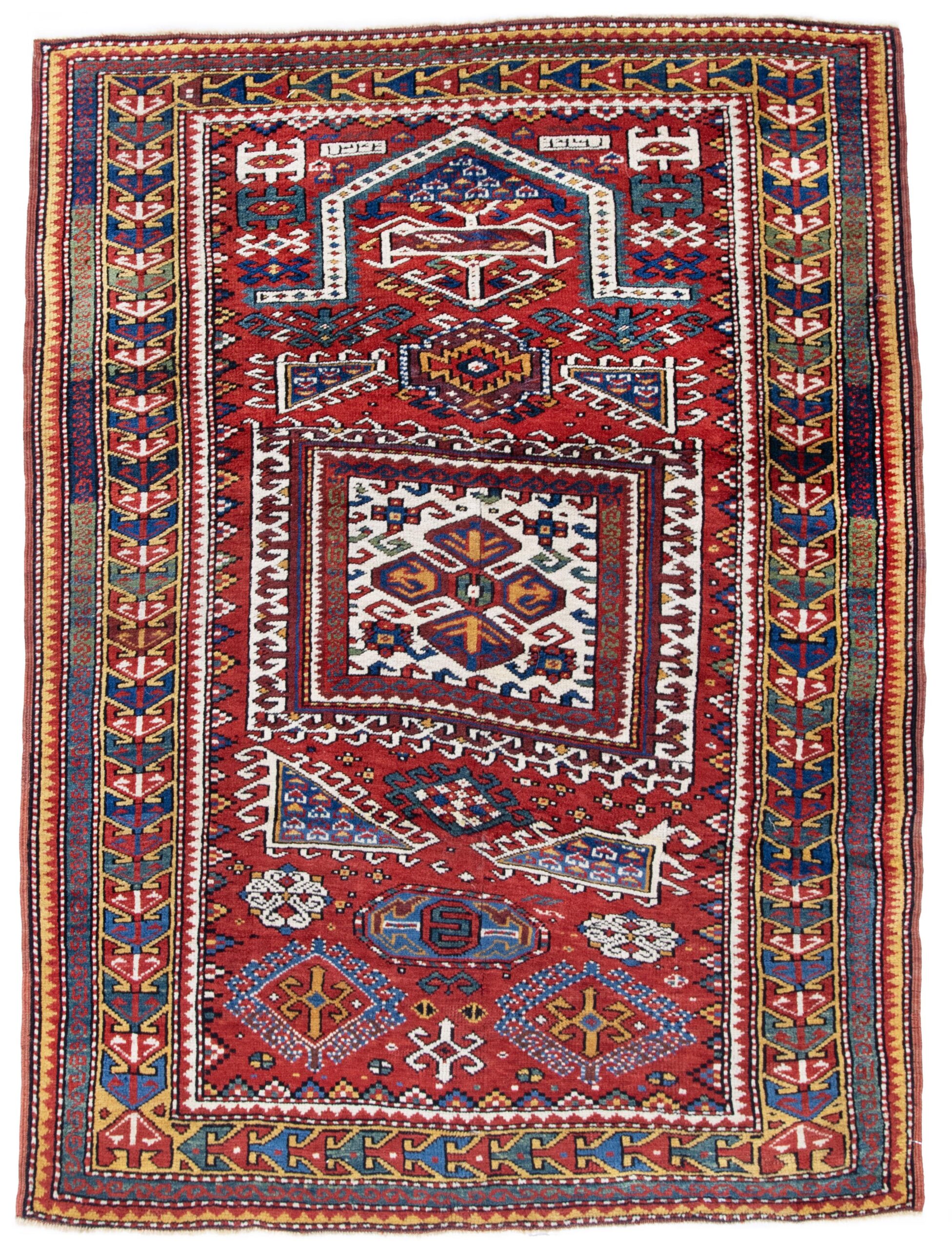 Caucasian Fachralo Kazak 3'7"X4'10"